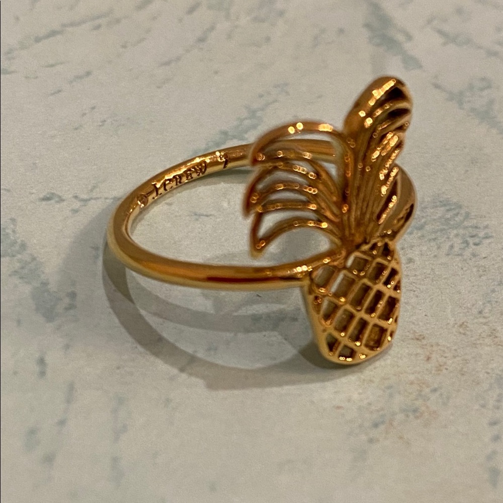 J. Crew Pineapple Ring Size 7 - image 3